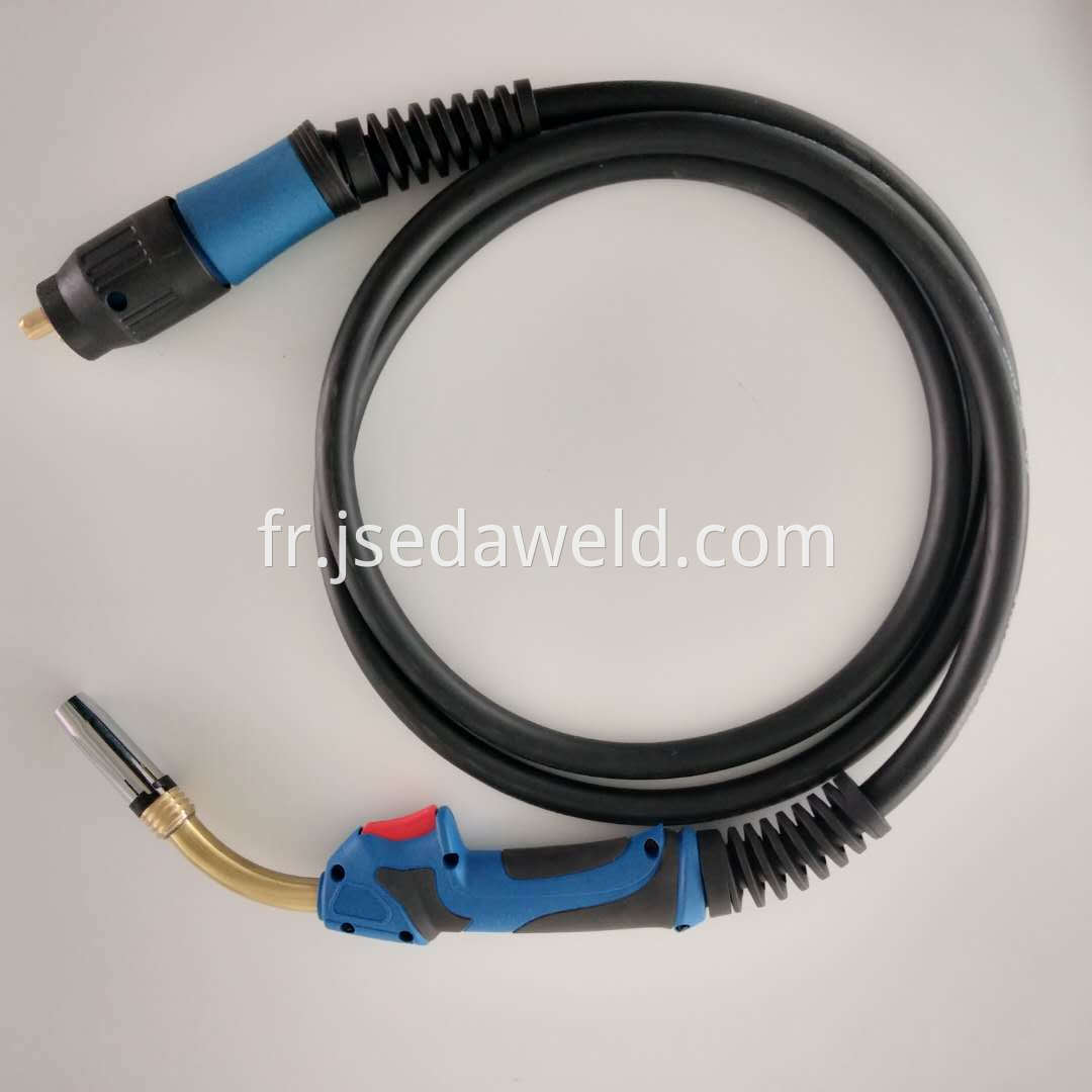 cooled welding torch
